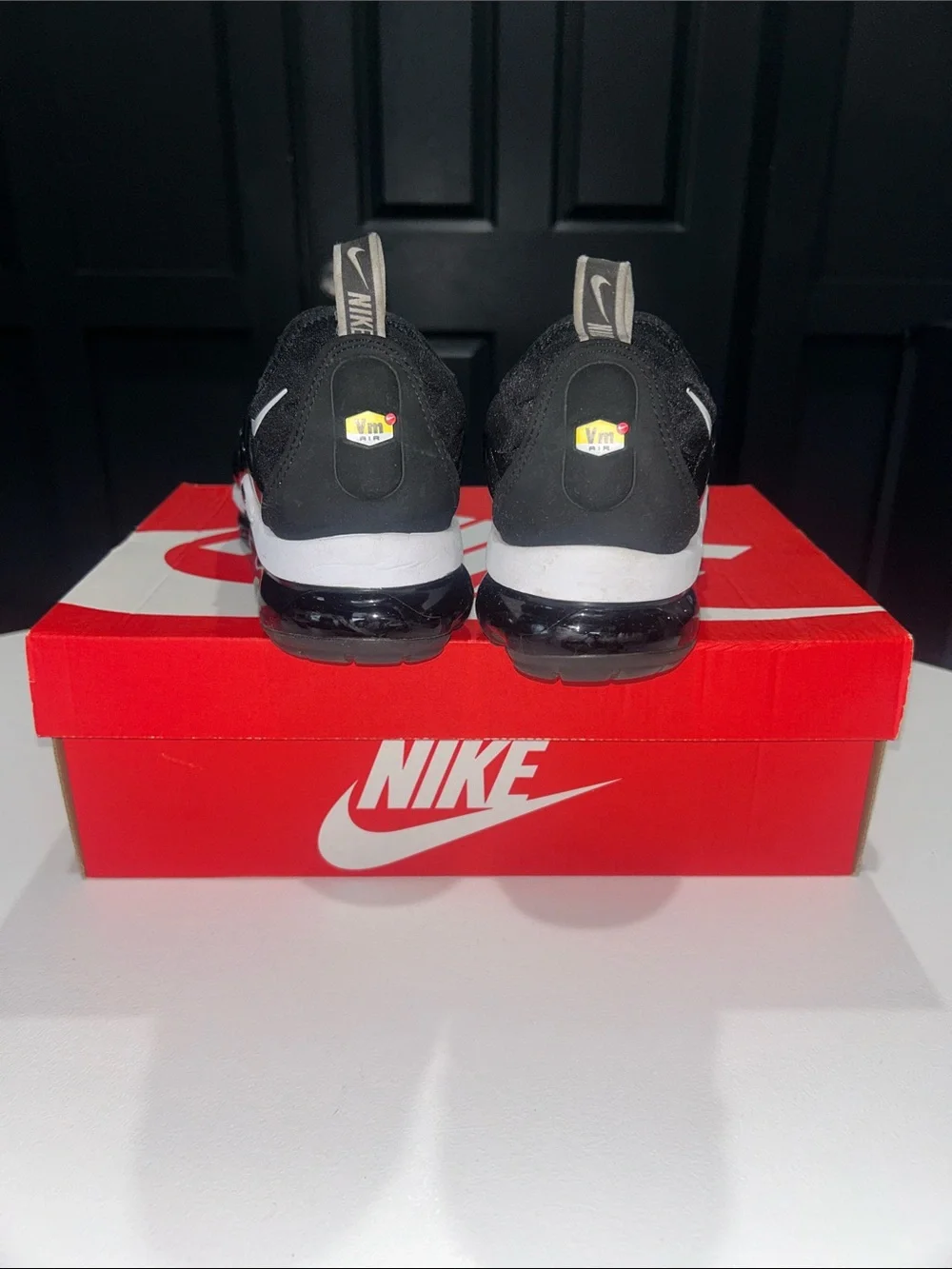 Nike Air VaporMax Plus “OverBranding Black” Women’s Size 9